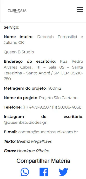 Club & Casa Design — página 9 de 9 da matéria